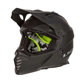 CAPACETE LS2 FAST MX437 MONOCOLOR MATTE BLACK
