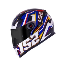 CAPACETE LS2 FF358 VELOXER WHITE