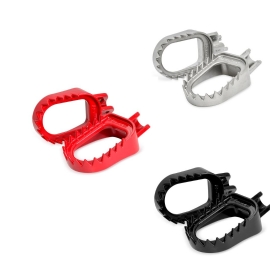 PEDALEIRA CRF230 / CRF250F / XR250 TORNADO / XR200 / DT200 / LANDER / NX400 FALCON INOX SHARK BIKER