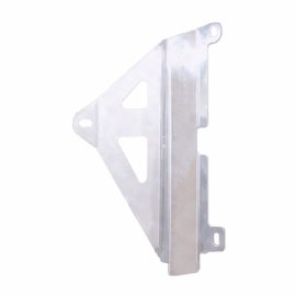PROTETOR RADIADOR YZF250 19/23 YZF450 18/22 LATERAL MX ALUMINIO POLIDO START RACING