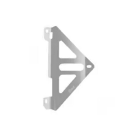 PROTETOR RADIADOR KXF450 09 LATERAL MX ALUMINIO POLIDO START RACING