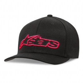 BONE ALPINESTARS BLAZE FLEXFIT AG PRETO VERMELHO