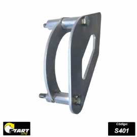 PROTETOR PINHAO MXF 4T 250RX / 300RX 17/21 ALUMINIO POLIDO START RACING