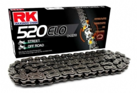 CORRENTE TRANSMISSAO 520 120L ON ROAD  / OFF ROAD ATE 350CC C/ RETENTOR RK JAPAN