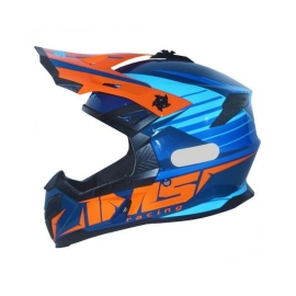 CAPACETE IMS EXTREME AZUL LARANJA