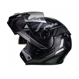 CAPACETE PEELS U RB2 DYNAMIC PRETO FOSCO GRAFITE