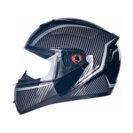 CAPACETE PEELS ICON CARBON PRO PRETO PRATA