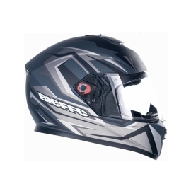 CAPACETE BIEFFE B 12 THUNDER PRETO CHUMBO FOSCO GRAFITE
