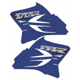 KIT ADESIVOS ALETA ABA TANQUE TTR230 BIKER TAKE ADESIVOS
