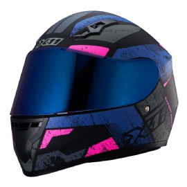 CAPACETE X11 TRUST PRO BALLADS AZUL ROSA