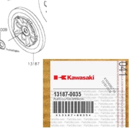 PLATO EMBREAGEM KX250 20/21 KX250X 21/22 KAWASAKI ORIGINAL