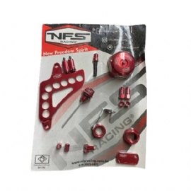 KIT PECAS PERSONALIZADAS CRF230 10 PECAS ANODIZADAS NFS