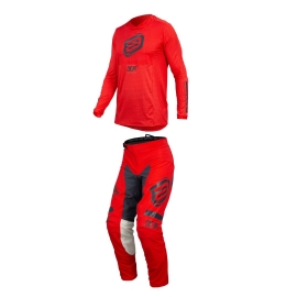 KIT CALCA CAMISA ASW CONCEPT RACING VERMELHO