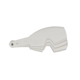 TEAR OFF OCULOS FOX MAIN / PRO TORK IRON 5INCO 10 PECAS