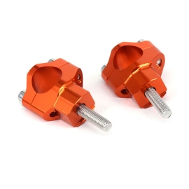 ADAPTADOR GUIDAO 28MM KTM SX / SXF / EXC / XCW / XCFW / EXCF 00/16 ANODIZADO