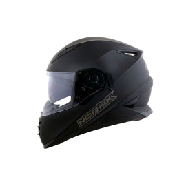 CAPACETE NORISK FF302 MONOCOLOR MATTE BLACK