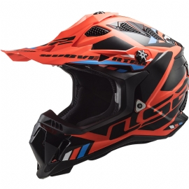 CAPACETE LS2 MX700 SUBVERTER EVO STOMP ORANGE BLACK