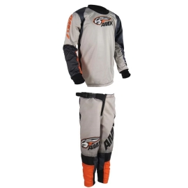 KIT CALCA CAMISA AMX INFANTIL CLASSIC SILVER LARANJA