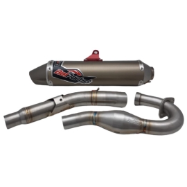 ESCAPAMENTO CRF250R 06/09 BPA COMPLETO PONTEIRA  CURVA BRONZE BELPARTS