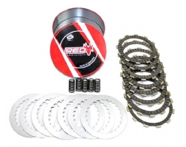 DISCOS EMBREAGEM CRF450X 05/17 CRF450R 04/05 C/ SEPARADORES E MOLAS RED DRAGON