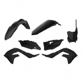 KIT PLASTICOS KXF250 19/24 KXF450 19/23 PRETO POLISPORT