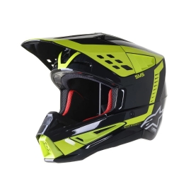CAPACETE ALPINESTARS SM5 BEAM BLACK ANTHRACITE YELLOW FLUO