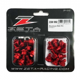 KIT PARAFUSOS PLASTICOS CRF250R 18/21 CRF450R 17/20 CRF450X 19/22 CRF450L 19/20 CRF450RL 21/22 ZETA