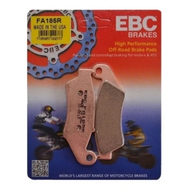 PASTILHA FREIO CRF250R / CRF250X / CRF450R / CRF450X / CRF230 / CRF250F / KXF250 / KXF450 / RMZ250 / RMZ450 / YZF250 / YZF450 / WRF250 / WRF450 DIANTEIRA HH PADS EBC BRAKES