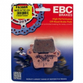 PASTILHA FREIO KTM 03/22 HUSABERG 08/22 HUSQVARNA 05/22 HH PADS TRASEIRA EBC BRAKES