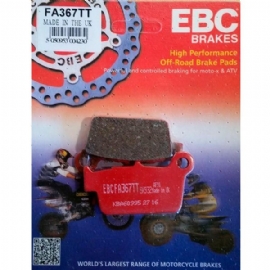 PASTILHA FREIO KXF250 04/22 KXF450 06/22 RMZ250 04/22 RMZ450 05/22 YZF250 TRASEIRO TT PAD EBC BRAKES