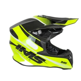 CAPACETE IMS SHINE PRETO FLUOR