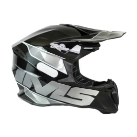 CAPACETE IMS PHANTON PRETO CINZA BRANCO